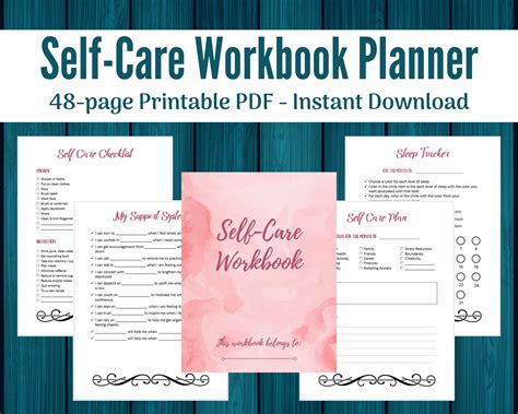 Self care workbook pdf - Just as I Am Workbook: The Practice of Self-Care and Compassion (A Guided Journal to Free Yourself from Self-Criticism and Feelings of Low Self-Worth) | (Printable Workbook) Source: Queen’s University, 50 pages; Just for Me! Healing Activities for Grieving Children and Teens | (Printable Workbook) Source: Ryan’s Heart, 23 pages (2009)